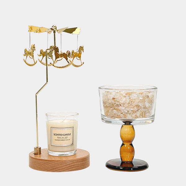 [HS0209] 走马灯水晶杯 Barrel Lantern Crystal Cup